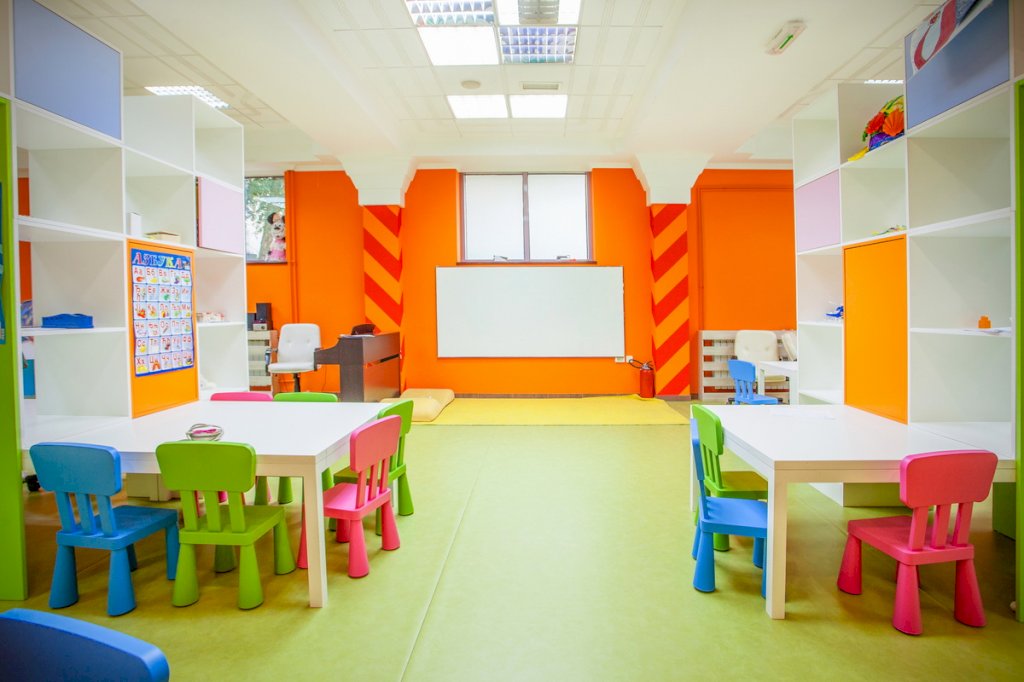 Kindergarten interior & exterior